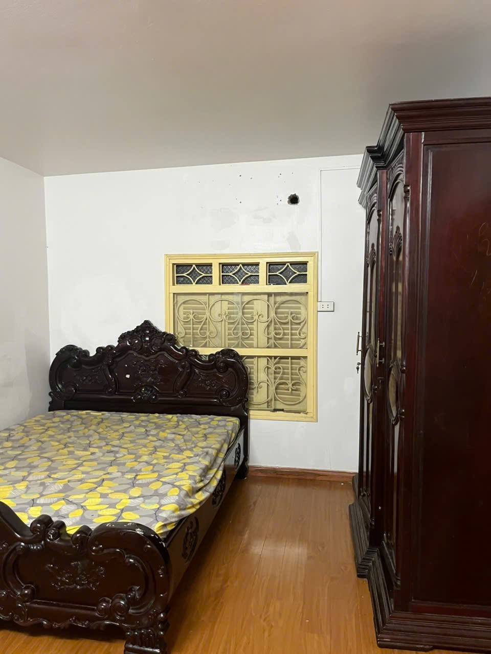Cho thuê Tập thể tẩng 3 Quỳnh Lôi, 65m2, 2 ngủ, Full đồ 7.5 Triệu - Ảnh chính